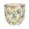 Bowl Grenada Light Green M 18x19 cm lichtgroene palm ronde bloempot voor binnen
