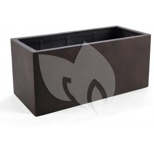 Grigio plantenbak Box L roestig metaal betonlook