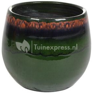 Pot Charlotte green bloempot binnen 19 cm