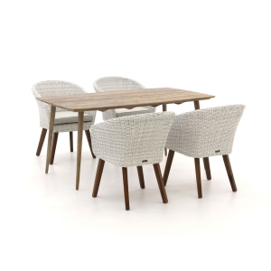 Intenso Tropea/ROUGH-K 160cm dining tuinset 5-delig