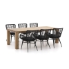 Intenso Asti/ROUGH-X 240cm dining tuinset 7-delig