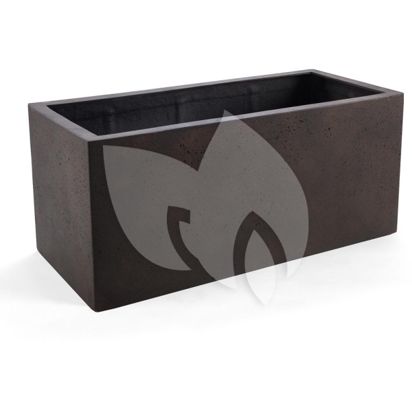 Grigio plantenbak Box XS roestig metaal betonlook