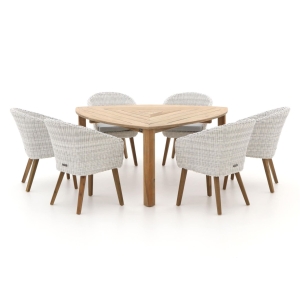 Intenso Tropea/ROUGH-S 170cm dining tuinset 7-delig
