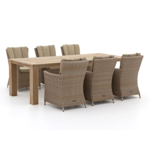 Intenso Adriano/ROUGH-X 240cm dining tuinset 7-delig