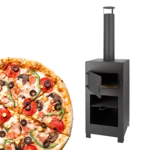 Pizza oven + Terraskachel zwart