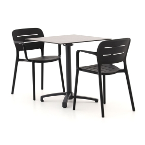 Forza Pazzia/Canzo 70cm dining tuinset 3-delig stapelbaar
