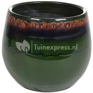 Pot Charlotte green bloempot binnen 23 cm