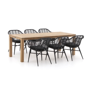 Intenso Azora/ROUGH-S 220cm dining tuinset 7-delig