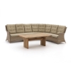 Intenso Milano/ROUGH-L dining loungeset 5-delig