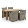 Forza Barolo/ROUGH-X 180cm dining tuinset 5-delig