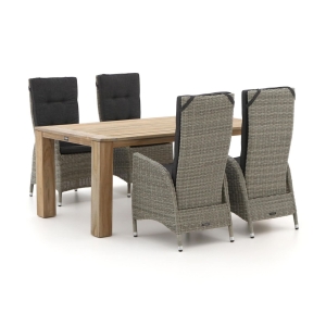 Intenso Fabrizi/ROUGH-X 180cm dining tuinset 5-delig verstelbaar