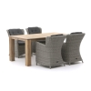 Intenso Milano/ROUGH-X 180cm dining tuinset 5-delig