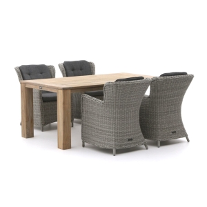 Intenso Milano/ROUGH-X 180cm dining tuinset 5-delig