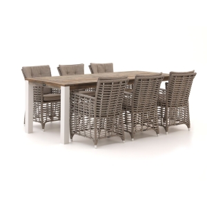 Manifesto Ortello/ROUGH-S 220cm dining tuinset 7-delig